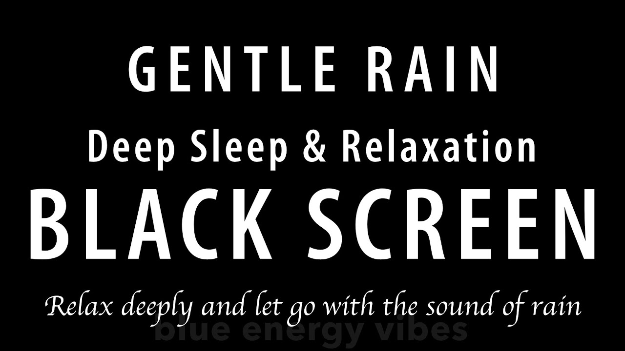 TOP - Relax Instantly with best gentle rain for Relaxation | 10 hours | 99% Instantly Fall Asleep