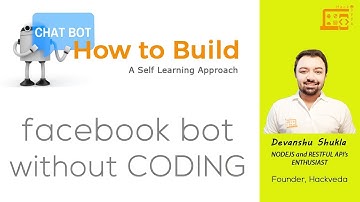 How to Build Chat-Bots: Create Facebook Messenger Chat-Bot without CODING