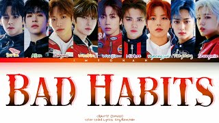 CRAVITY (크래비티) -  Bad Habits(Color Coded Lyrics Han/Rom/Eng)
