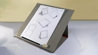 COMO FAZER Prancheta de Desenho Papelão  DIY Drawing Board Cardboard  Tablero de Dibujo de Cartón