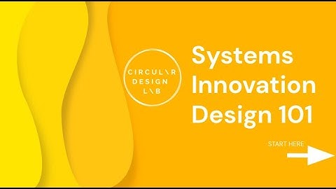 #BKKDesignWeek2021: Systems Innovation Design 101 -  Workshop PART A