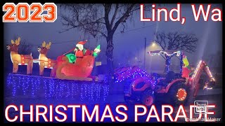 2023 Lind, Wa lighted Christmas parade by Aspie's garage worthshop 181 views 4 months ago 2 minutes, 50 seconds