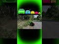 Big and Small Cars🚘 vs Barrier🔥