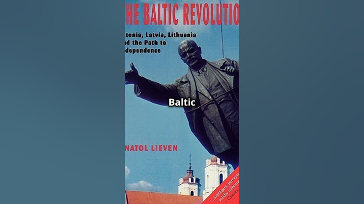 Did you know? The Baltic way - a beacon of hope