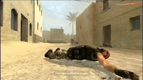 Trolling bots in counter strike source ( funny radio)