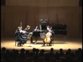 Capture de la vidéo M. Ravel - Piano Trio - Dautricourt, Raynaud, Wagschal - Nagoya Live