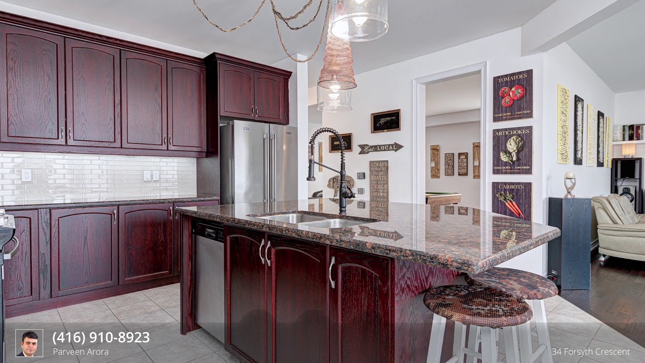 Home for sale at 34 Forsyth Crescent, Brampton, ON L6X 5N2 YouTube