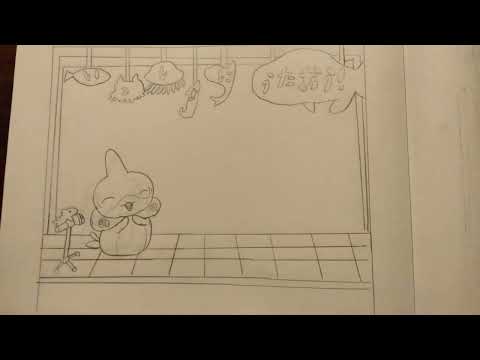 【パラパラアニメ】おでかけ子ザメ ED よりみち