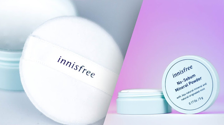 Innisfree no sebum mineral primer review năm 2024