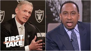 Stephen a. smith fires back at oakland raiders general manager mike
mayock after his defense of quarterback derek carr, who called out and
max...