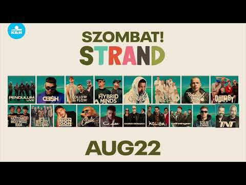 Augusztus 22-én, szombaton a STRANDon a helyed!