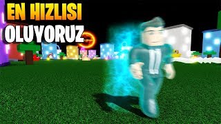 ⚡ Yaşayan En Hızlı Adam Oluyoruz! ⚡ | Legends of Speed | Roblox Türkçe