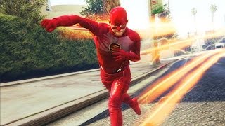 Gta 5 - the flash mod! most ultimate superhero mod (gta showcase)