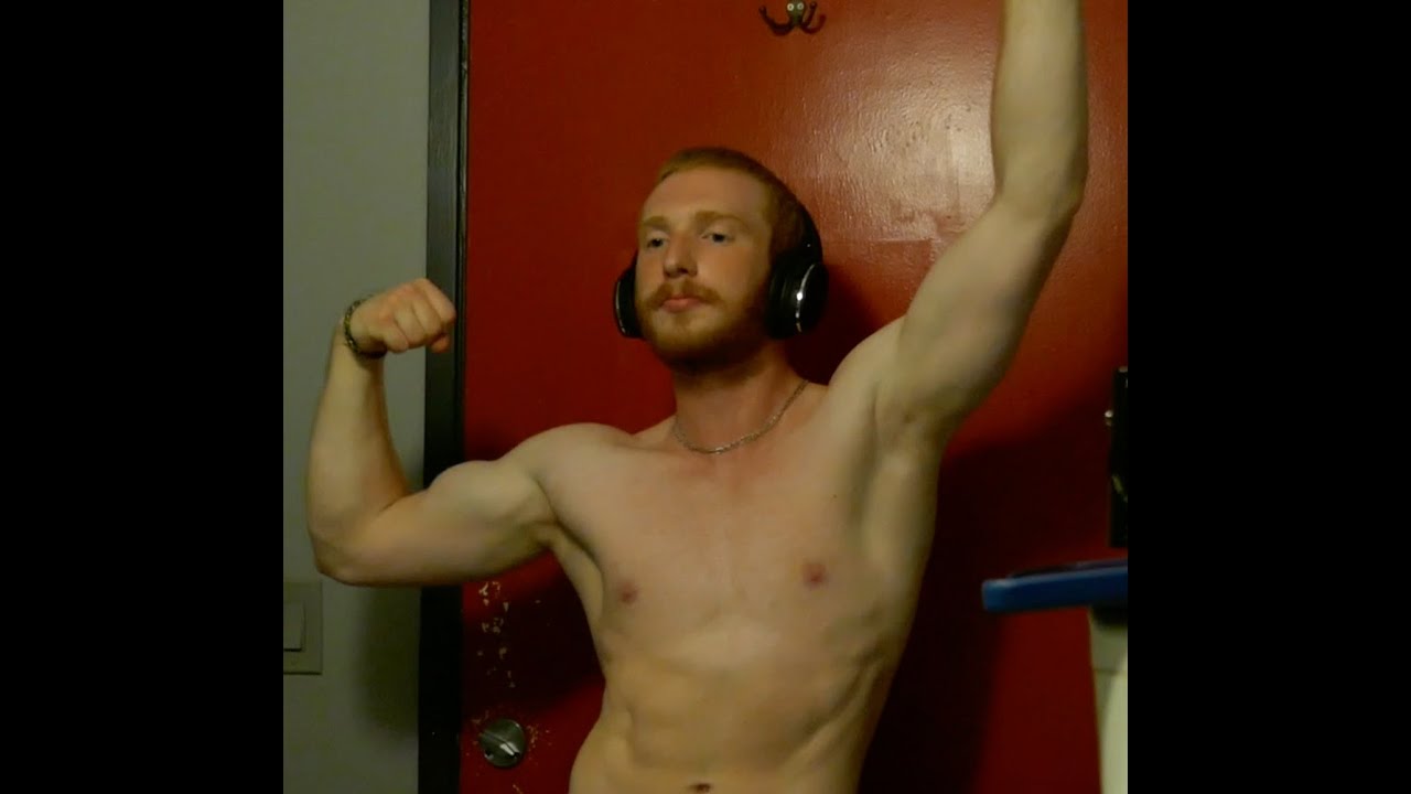 43?? Ice bath before workout?? Full pushy-day - YouTube