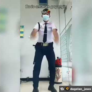 Security dinas gak tahan godaan musik koplo 😂