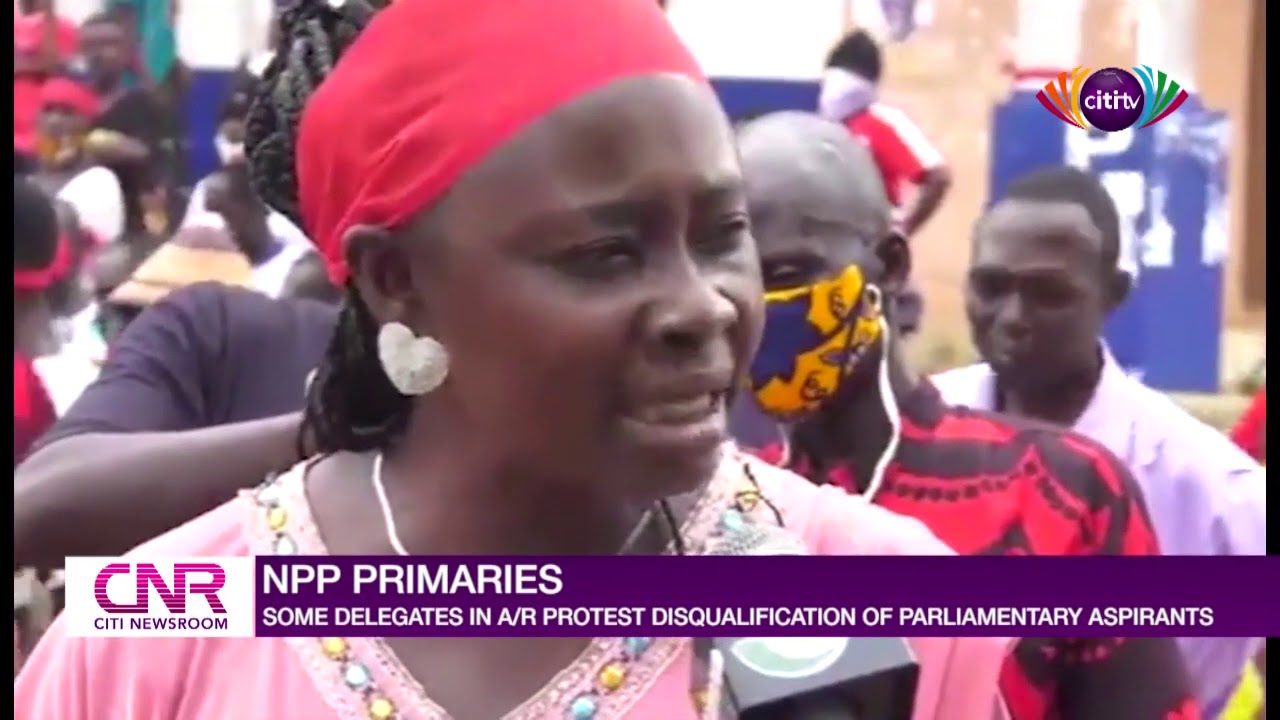 NPP delegates in Ashanti Region protest disqualification of candidates from parliamentary primaries