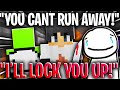 Sapnap TRAPS DREAM AND ALMOST KILLS HIM! (dream smp)