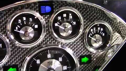 Nostalgia Series  Tri-5 Mounting Solution from Auto Meter Products ID12769