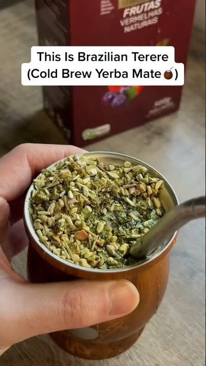 Brazilian Terere (ft. Yacuy Frutas) #yerbamate