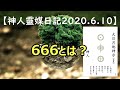 ～続大日月地神示～／666とは？【神人靈媒日記2020.6.10】