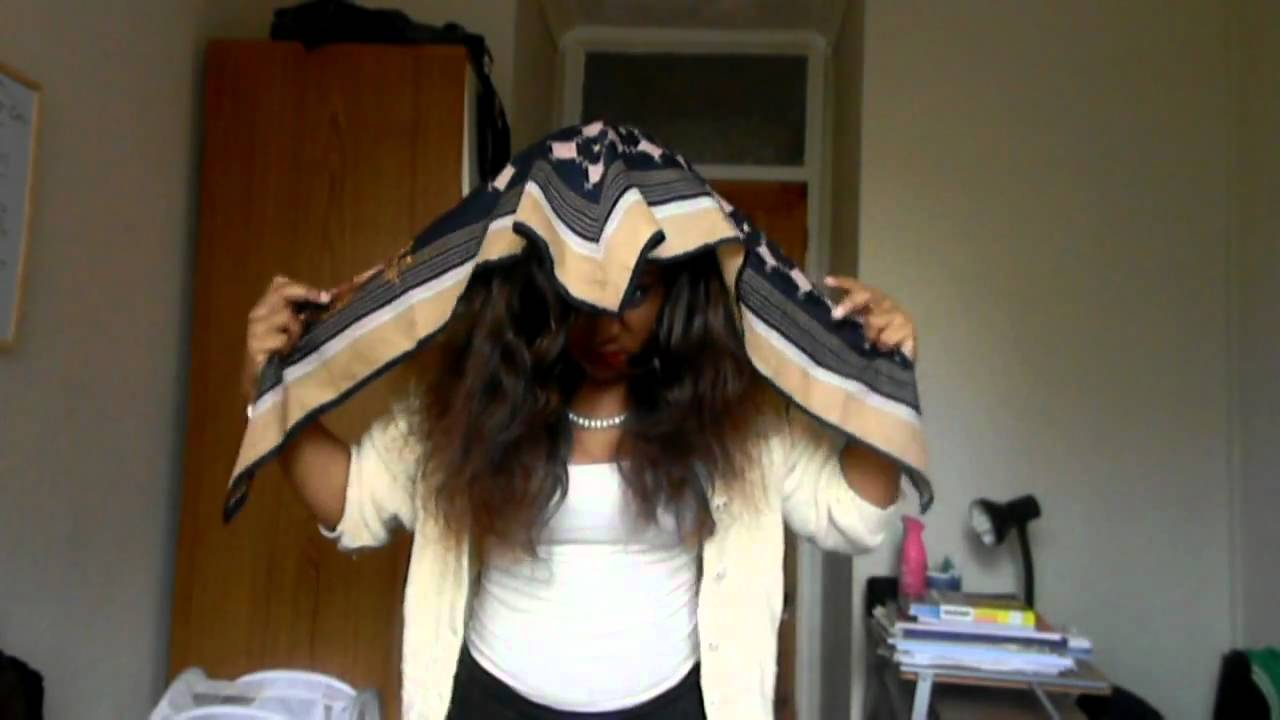 6 ways to tie a Head Scarf YouTube