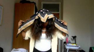 6 ways to tie a Head Scarf