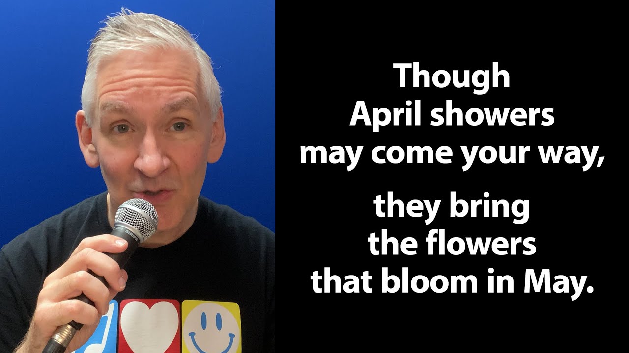 Singalong Version of “April Showers” - YouTube