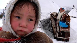 Life in URAL Mountains. Russia. Survival in Far North. Nomads Nenets
