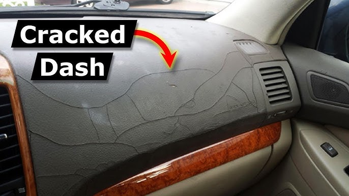Cracked Dashboard Repair - Padded Dashboard 