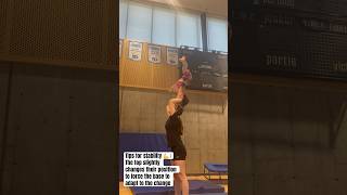 Tip #acro #viral #acrobat #cheer #acrobatics #gymnast #stunt #sports #trending #tips #hack