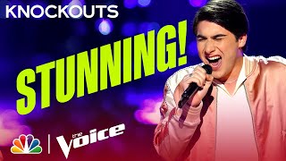 Kique Pulls Off an Unbelievable Version of Outkast&#39;s &quot;Hey Ya!&quot; | The Voice Knockouts 2022