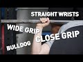 Bench press grip tips bulldog vs compression  grip width