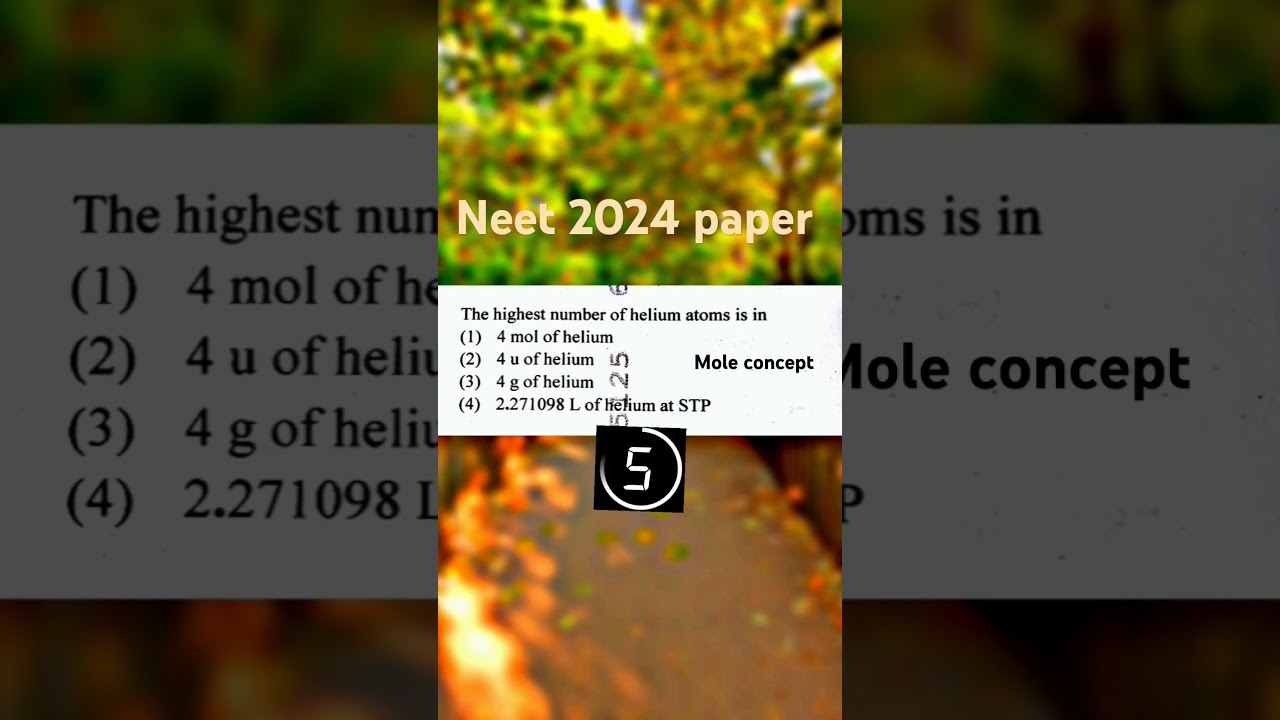 NEET 2024 paper : With Answers key | Question Paper Solution Neet 2024 