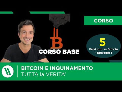 BITCOIN, MINING e INQUINAMENTO: TUTTA la VERITÁ | Corso BASE di Crypto Ep.5