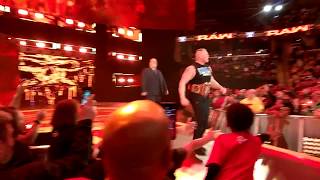Brock Lesnar and Paul Heyman Entrance