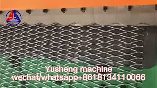 260ton CNC heavy duty type Expanded metal mesh machine#expandedmetalmachine
