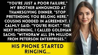 Brother Called Me 'Poor Failure' at Thanksgiving - Then I Pulled My $94 Million Investment