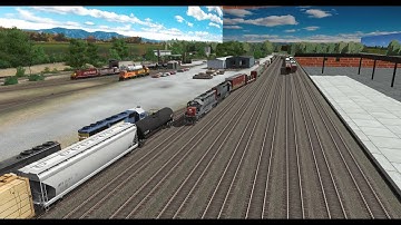 Trainz 2019, NTB Operations, East/West Manifest Trains Part 2