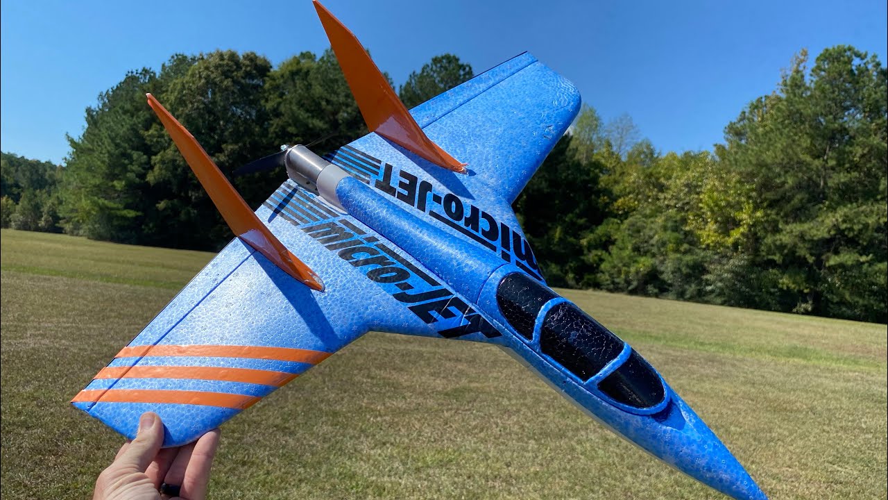 Micro Master Jet Most POWERFUL Multiplex MicroJet EVER Built! - YouTube