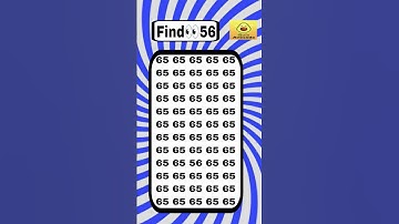 Find the number 56 #shoot #shortvideo #shortsviral #fypシ