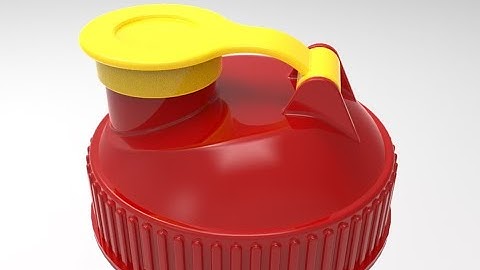 Snap Shut of Shaker Bottle Lid
