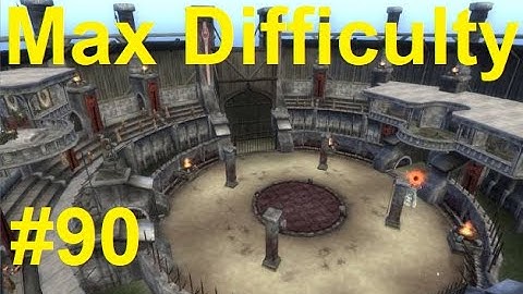 The Elder scrolls IV Oblivion-Max Difficulty-Part 90(Arena fight 10)