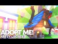 🎨 Artsy Update! 🎨 New Wall Art and Crooked House! 🏡 Adopt Me! on Roblox