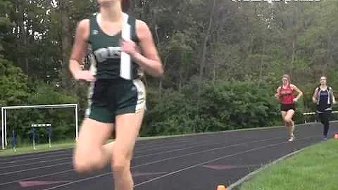 Long jump, 3200 relay action at Catholic League me...