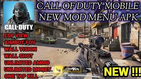 CALL OF DUTY MOBILE NEW MOD MENU NO ROOT NO VIRTUAL LETEST VERSION
