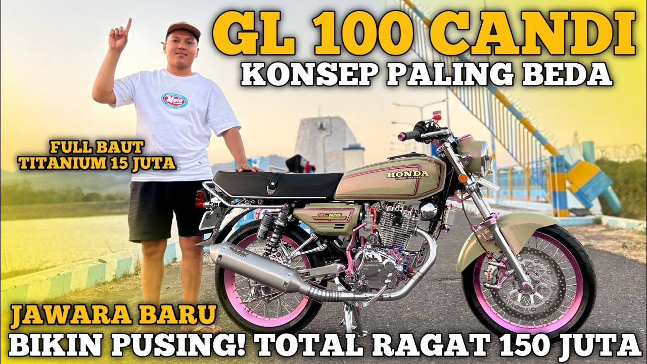REVIEW GL 100 CANDI 150 JUTA KONSEP PALING BEDA & UNYU - UNYU, SPERPART SULTAN SPEK MESIN JOS TENAN