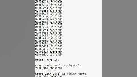 Around 30 action replay codes for new supermario brothers (us) 100% working