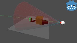 How To Make a 3D Line of Sight System in Godot in 9 Minutes