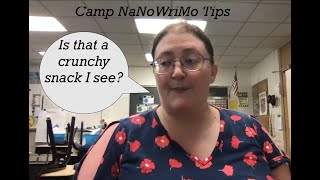 Camp NaNoWriMo Tips