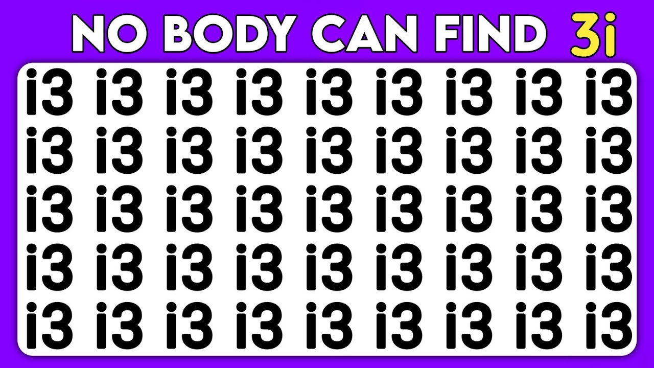 Найдите лишнее (версия IQ Pro): тест на наблюдательность по числам и буквам.